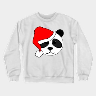 Christmas Panda Emoji Crewneck Sweatshirt